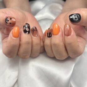 佐野市ハロウィンネイル