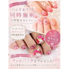 佐野市フットネイル