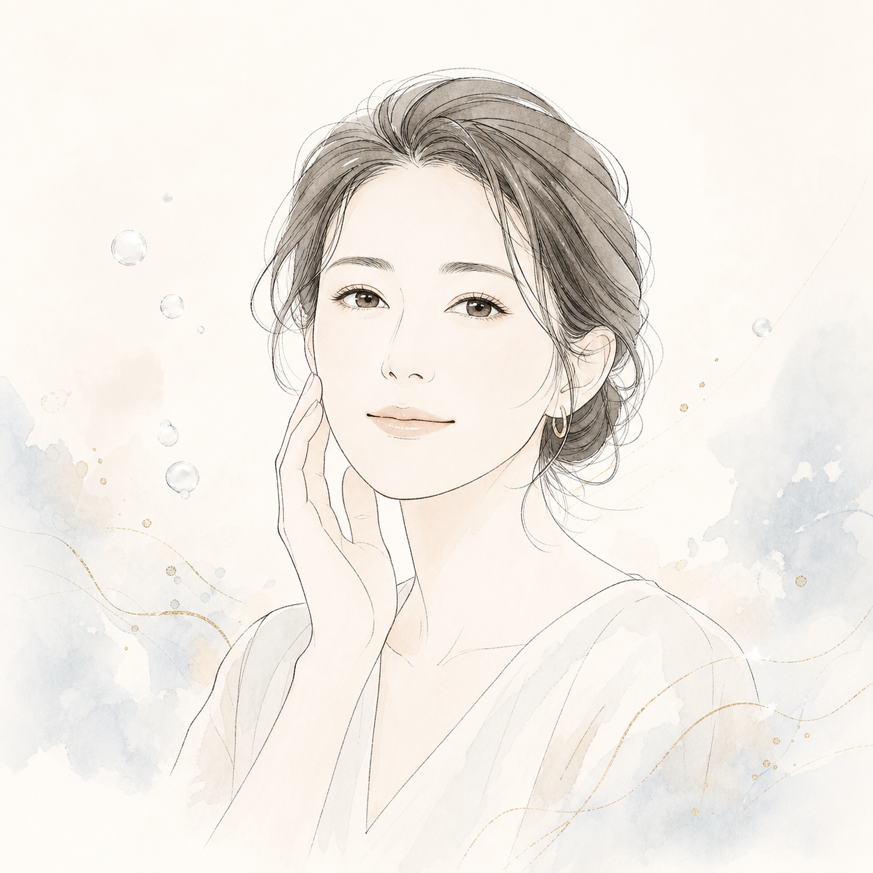30代女性のイラスト